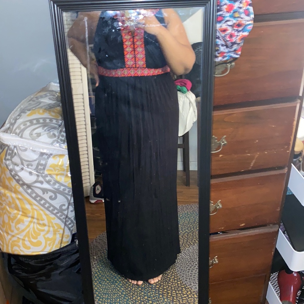Black Floor Length Dress
